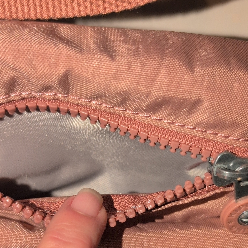 Kipling Light Pink/Peachy Color Crossbody Bag NWT - Picture 9 of 16